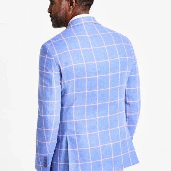 Tallia Men's Slim-Fit Printed Notch-Lapel Sport Coat 40R - Picture 4 of 4